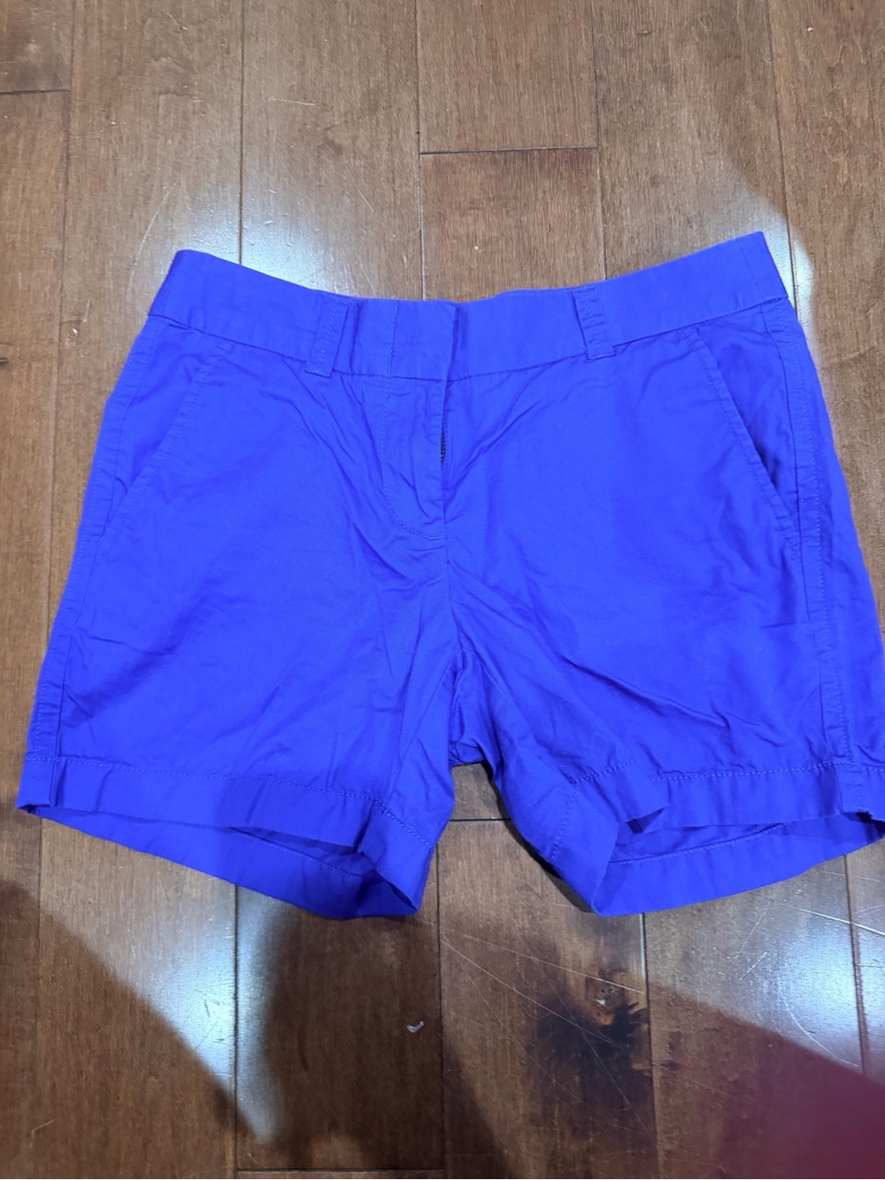J. Crew Bright Blue Women's Chino Shorts
